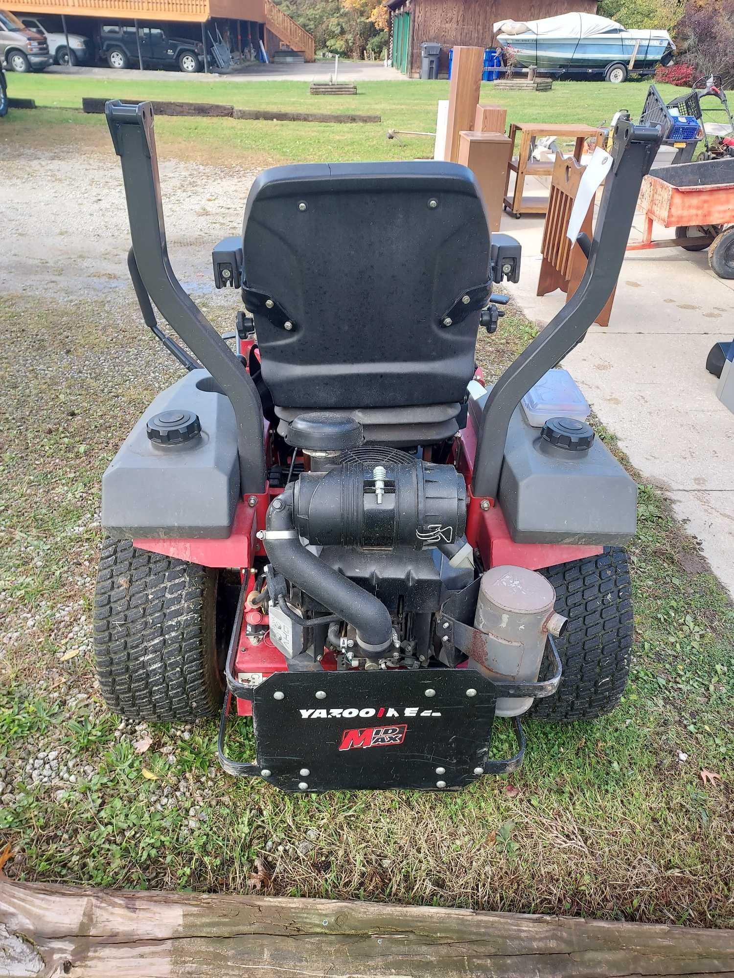 Yazoo Kees Mid Max Zero Turn Mower 52 Deck Proxibid