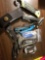 Lot of hunting knives with wood box