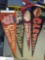 4 early Indians pennants