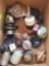 Lot of table lighters, ash tray