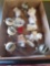 Baseball table lighters, Indians figurines