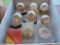 9 baseballs