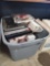 Tote of sports cards, and some magazines