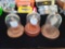 4 pocket watches in cases