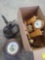 Duck dish, duck tin, clock