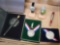 Commemorative coins, pen, and 2 watches
