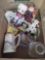 Cleveland Indians mug, stein, Santa, and Beanie Baby