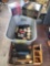 baseballs, Cleveland Indians items, statue, beer taps