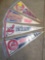 4 Indians pennants