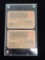 Early Cleveland baseball company rain check stubs