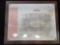 Cleveland Indians stock certificate dated 7/21/1998