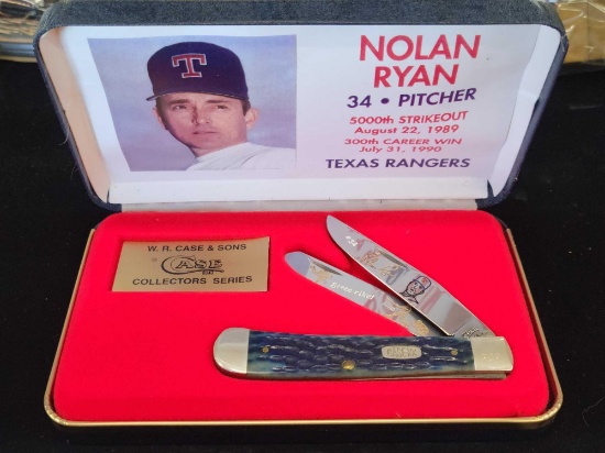 Nolan Ryan case collector series knife