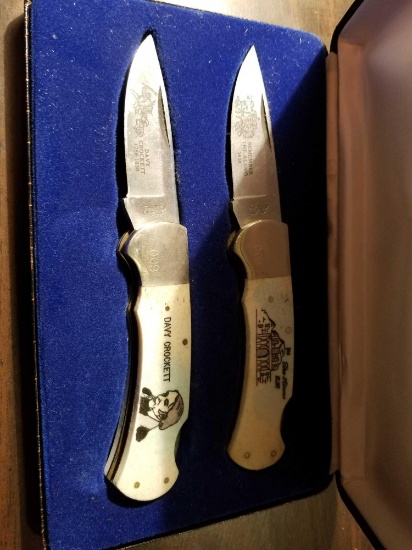 Frost Cutlery 2 knife set, Davy Crockett