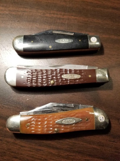 Case knives, bid x 3