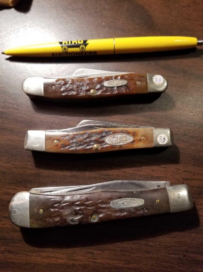 Case knives, bid x 3