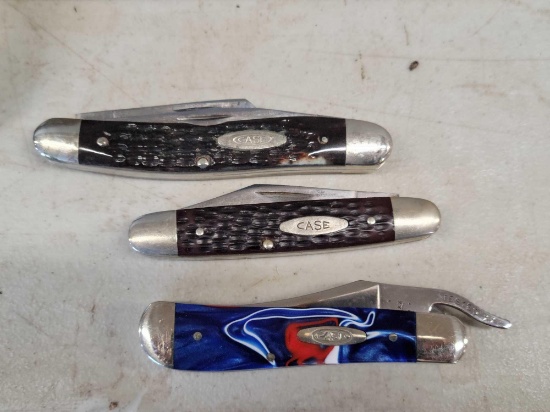Case knives, bid x 3