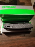 Schrade knives in box, bid x 4