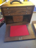 Early oak machinists chest