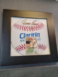 Johnny Bench signed mouse pad