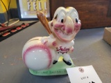 Chief Wahoo pottery bank