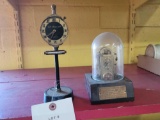 Edison stock ticker, world clock