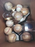 baseballs with cases