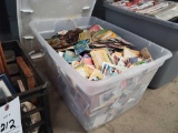 Big tote full of baseball cards