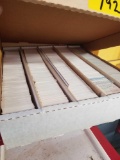 Large box 1990s baseball cards
