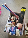 Cleveland Indians stuffed bears, Christmas bats, gas candles, and more