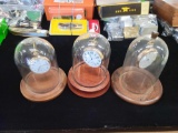 4 pocket watches in cases