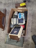 radios, ammo can, thermos