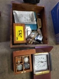 Dollar watches, table lights