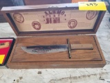Large Case knife with case. Remeber the Alamo