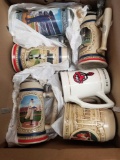 Baseball steins