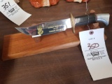 Frost Cutlery Babe Ruth knife with stand