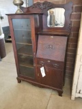 Oak secretary desk