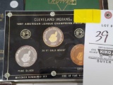 Cleveland Indians 1997 American League Champions proof set