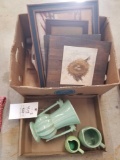 Pottery, frames