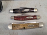 Case knives, bid x 3