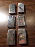 Zippo lighters, bid x 6