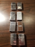 Zippo lighters, bid x 8