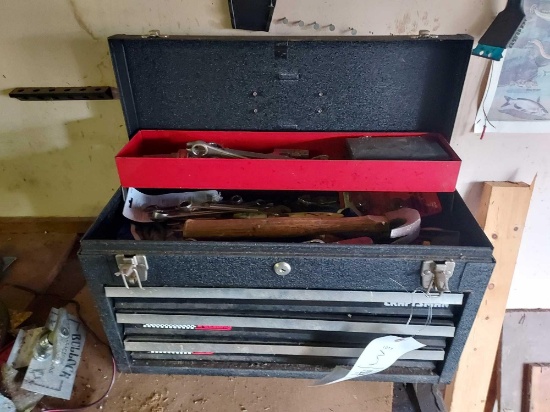 Craftsman Rally-Box Toolbox w/ Contents - Wrenches, Hammers, Screwdrivers, Blades, & more