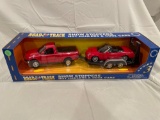 Road and track die cast truck-trailer- car