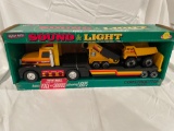 Remco construction truck and trailer