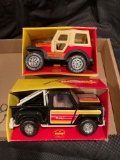 Buddy L Jeep Renegade and half tonner