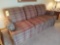 Norwalk Furniture Plaid 3 Cushion Sofa
