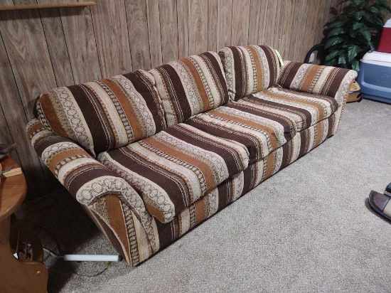 Upholstered 3 Cushion Sofa