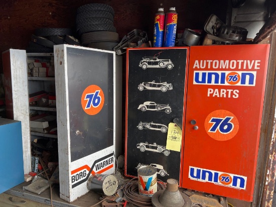 (2) Cabinets and Contents