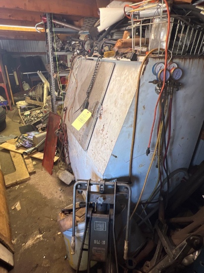 Ice Cabinet, Scrap Metal Piles