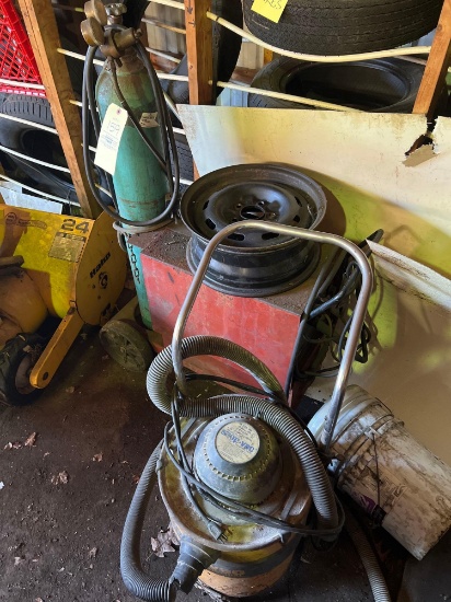 Lincoln Idealarc SP-150, Shop Vac